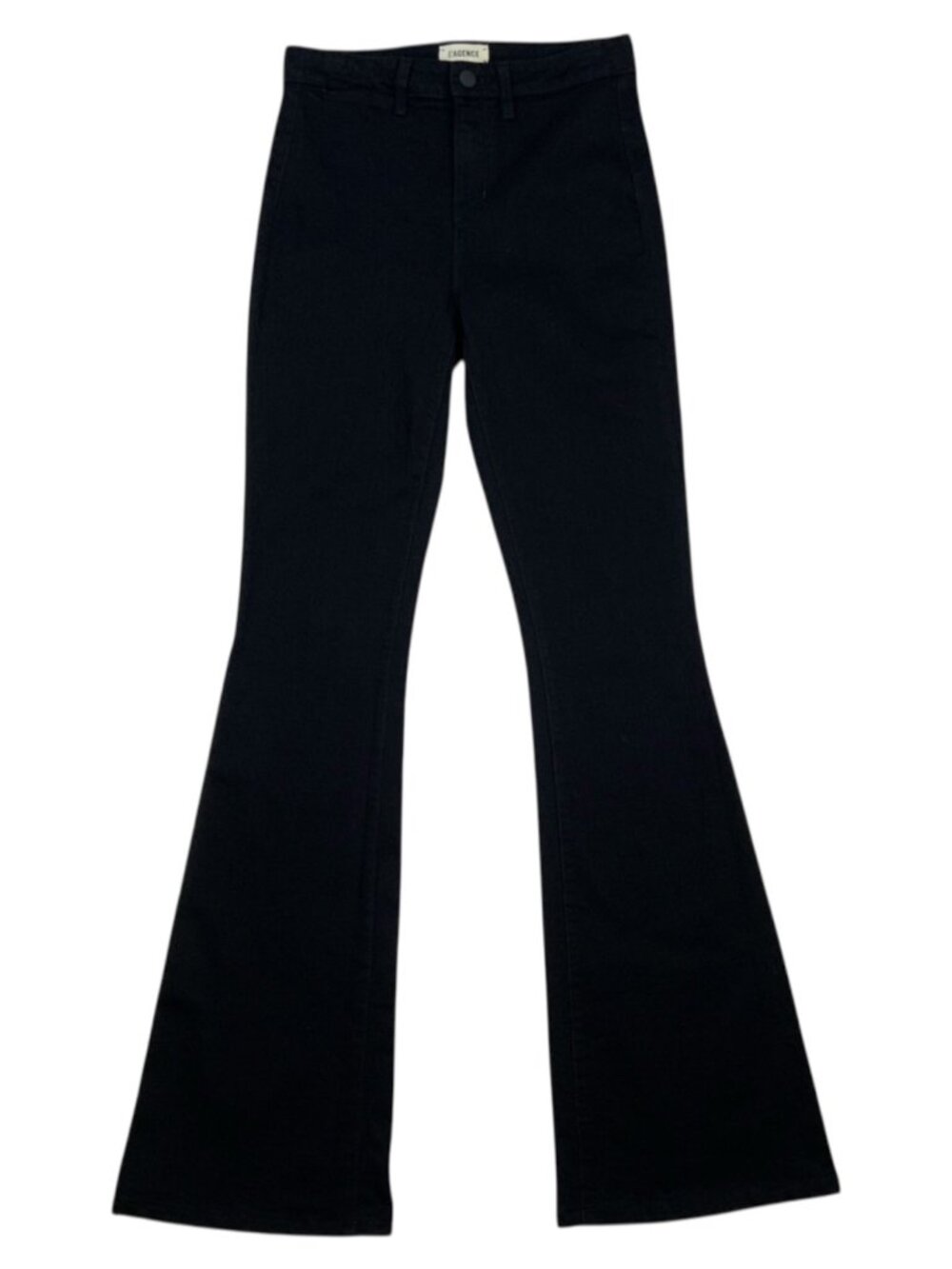 L'AGENCE Joplin Jeans 26 Noir High Rise Flare Leg